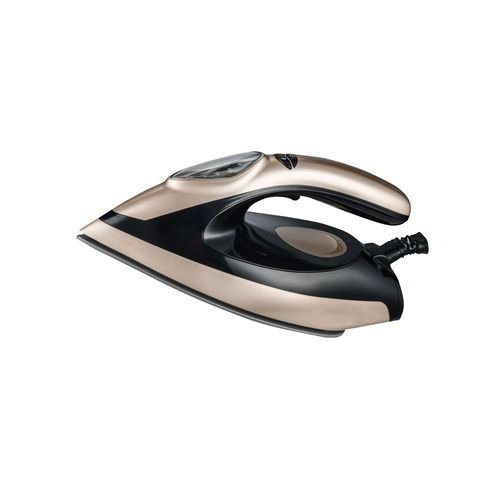 SMART TECHNOLOGY Fer À Repasser Centrale Vapeur 2400W -1.5L, Écran LED, Anti-Calcaire & Arrêt Automatique - STPFR-5106B- Noir & Beige (Garantie 3 Mois)