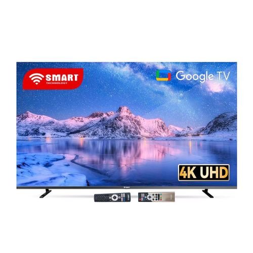 SMART TECHNOLOGY TV 85’’ Mini LED/QLED HD - Google TV, Android 14 + Support Mural Offert (STT-8580K)-4K UHD-