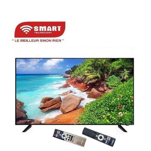 SMART TECHNOLOGY Google TV 65’’ Mini LED/QLED- 4K UHD - Android 14 + Support Mural Offert (STT-6580K)-4K UHD Garantie : 3 Mois